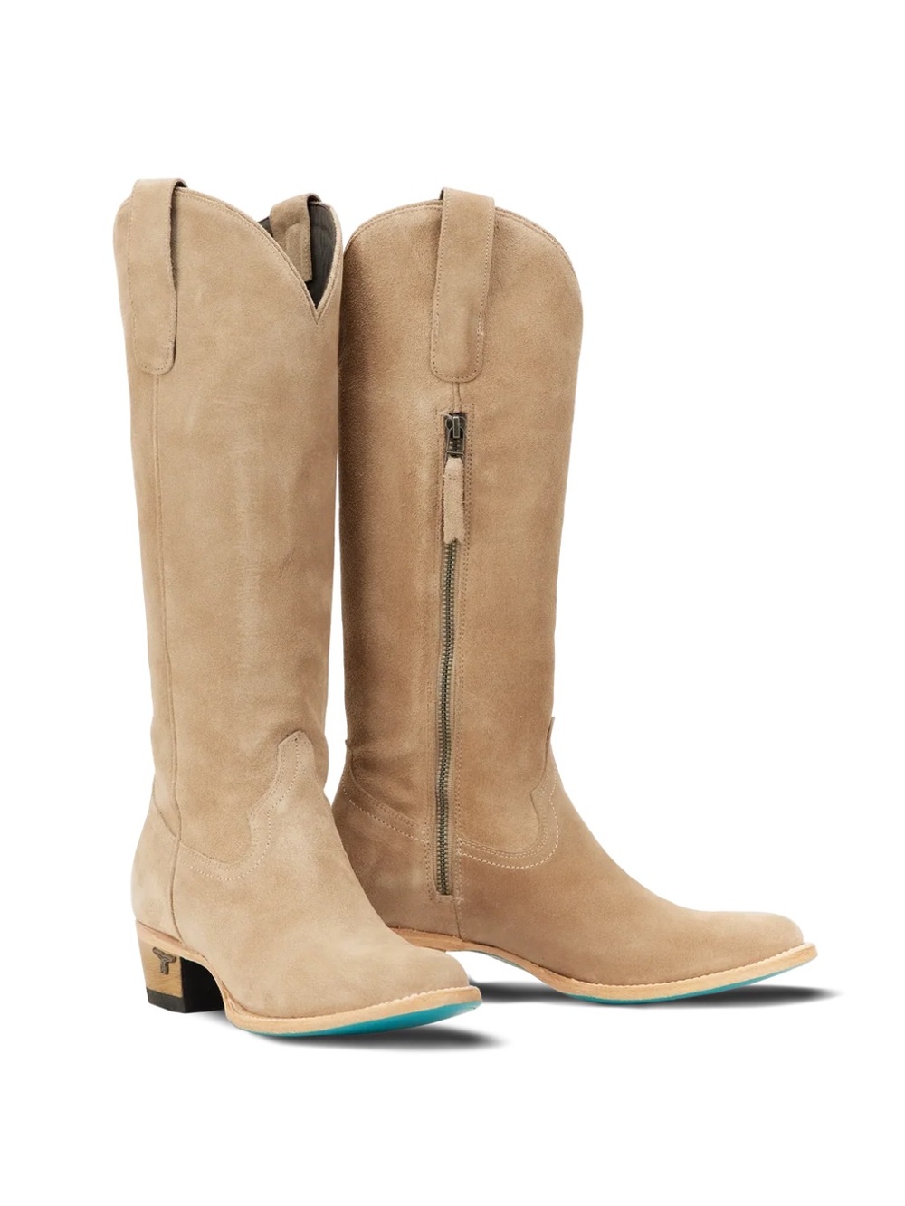 Lane Boots Women's Plain Jane Boots - Latte Suede